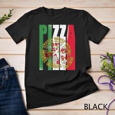 Camiseta unissex bandeira italiana pizza pizza pizza Itália, usado comprar usado  Enviando para Brazil