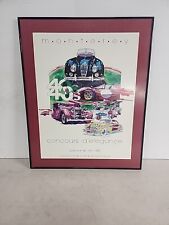 Concours elegance signed for sale  Seneca Falls
