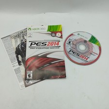 Disco e manuais Pro Evolution Soccer PES 2014 (Xbox 360, 2013) somente disco comprar usado Disco e manuais Pro Evolution Soccer PES 2014 (Xbox 360, 2013) somente disco comprar usado  Enviando para Brazil