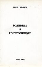 Louis rougier scandale d'occasion Louis rougier scandale d'occasion  Bièvres