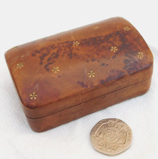 Leather stud box for sale  BRISTOL