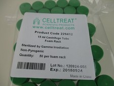 Celltreat Plastic Centrifuge Tube, 15mL, Polypropylene, Sterile 229412 - 50/rack comprar usado  Enviando para Brazil