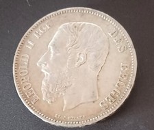 Piece argent leopold d'occasion  Gujan-Mestras