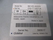 Autoradio récepteur toyota d'occasion  Vernaison