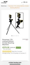 Paceman bowling machine for sale  POOLE