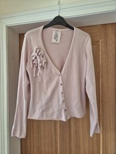 Ladies pink cardigan for sale  LUTTERWORTH