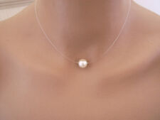Collier blanc perle d'occasion  Saint-Maixent-l'École