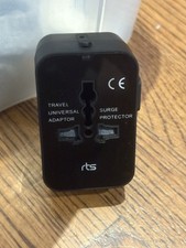 Usado, Adaptador de viagem universal internacional protetor contra sobretensão conversor plugue USB comprar usado  Enviando para Brazil