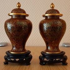 Cloisonné vasen deckel gebraucht kaufen  Berlin