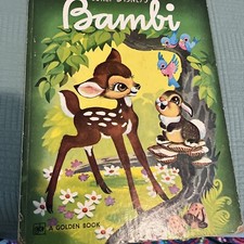 s disney book walt bambi for sale  Hartford