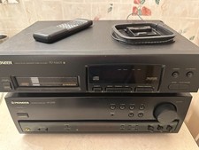 Receptor estéreo Pioneer SX-255R 2 canais AM/FM e leitor de disco PD-M403 com controle remoto comprar usado  Enviando para Brazil
