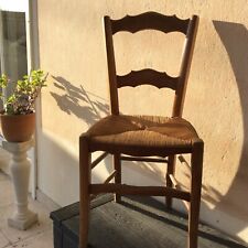 Chaises bois paille d'occasion  Les Sables-d'Olonne