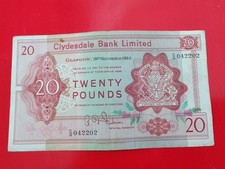 Clydesdale bank limited for sale Clydesdale bank limited for sale  EDINBURGH