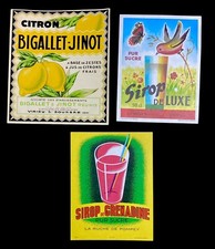Old labels syrup d'occasion  Expédié en Belgium