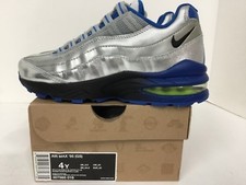 Tênis infantil Nike Air Max '95 (GS) # 307565-016 prata/azul nunca usado "2010" comprar usado  Enviando para Brazil