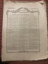Bulletin armees republique d'occasion  Paris XI