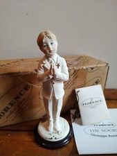 Estatueta Giuseppe Armani First Communion Boy 1998 7" com caixa Itália  comprar usado  Enviando para Brazil