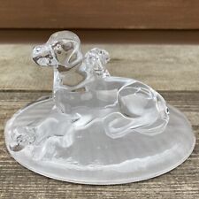 Frosted clear glass for sale  WIGAN