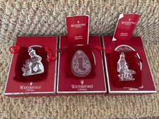 Waterford crystal christmas for sale  Kapaa