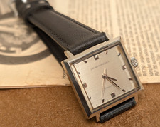 Relógio masculino automático GIRARD-PERREGAUX quadrado giromático vintage 26mm comprar usado  Enviando para Brazil