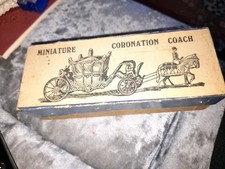 Miniature coronation coach for sale Miniature coronation coach for sale  CHESHAM