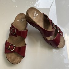 Dansko sandals red for sale  Forest Hills