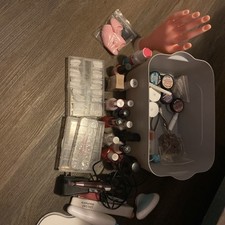 kit de unhas de acrílico para iniciantes usado comprar usado  Enviando para Brazil