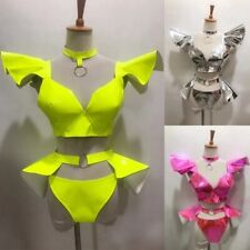 Fato de performance de dança roupa boate bar palco roupa rave, usado comprar usado  Enviando para Brazil