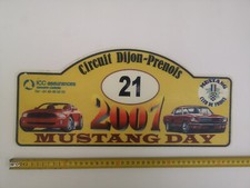 Plaque rallye plastique d'occasion  France