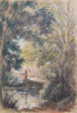 Louis dupuis aquarelle d'occasion  Paris XVIII