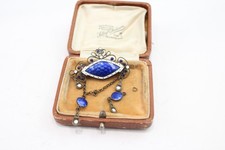 Antique enamel brooch for sale  LEEDS