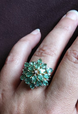 Goldring smaragd 67ct gebraucht kaufen  Nürnberg