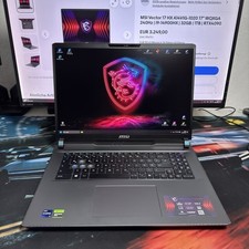MSI Vector 17 HX Intel Core i9, RTX 4090, 32 GB, SSD 3 TB, Viel Zubehör!!, usado comprar usado  Enviando para Brazil