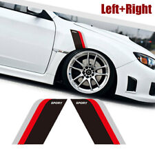 2x Adesivo Universal Esporte Lateral Porta de Carro Fender Adesivo de Corrida Decalque Acessórios comprar usado  Enviando para Brazil