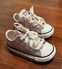 Converse pink silver for sale  Willoughby