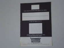 Advertising pubblicità 1962 usato  Salerno