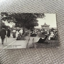 1913 postcard bandstand for sale  CREWE