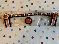 Velvet browband showing for sale  MELTON MOWBRAY