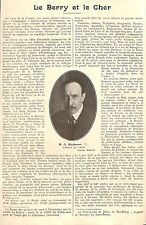 Berry article presse d'occasion  Ouzouer-sur-Loire