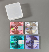 4x Daiso Natural Series 80 Minutos MiniDiscs Graváveis MD Cores Na Caixa comprar usado  Enviando para Brazil