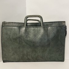 Vintage gray leather d'occasion  Expédié en Belgium