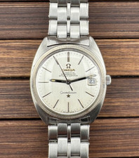 Omega Constellation Date 168.029 masculino 1970 caixa de aço moldura dourada 35 mm comprar usado  Enviando para Brazil