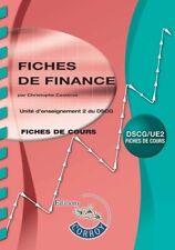 Fiches finance dscg d'occasion  Hennebont