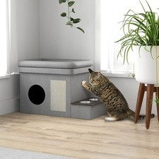 Pawhut katzenhöhle katzenhaus gebraucht kaufen  Hamburg