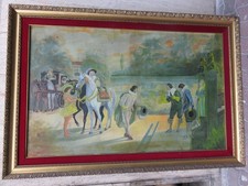 Vecchio quadro dipinto usato  Salerno