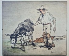 Lithographie ancienne vernis d'occasion  Baillargues