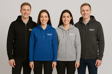 Bedruckte sweatjacke zip gebraucht kaufen  Eschau