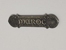 Barrette maroc argent d'occasion  Strasbourg-