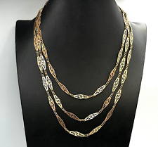 Collana lunga vintage usato  Terni