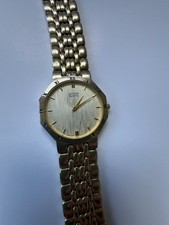 Vintage Citizen Relógio Ultra Fino Banhado a Ouro Quartzo 1020-s63901 - Não Testado  comprar usado  Enviando para Brazil